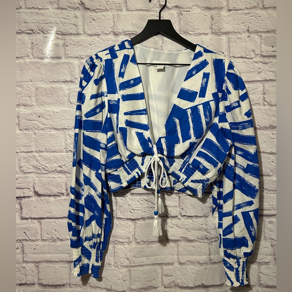 House Of Harlow 1960 2-Piece Bohemian / Western Top & Maxi Skirt Set Size Large - Picture 2 of 11
